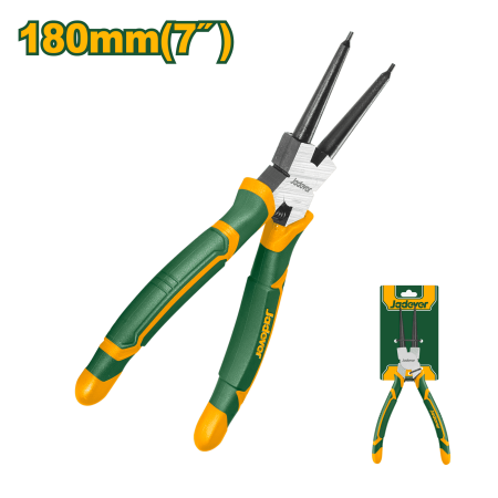 ALICATE CIRCLIP 7" 180MM DIA:1.8MM RECTA INTERNA