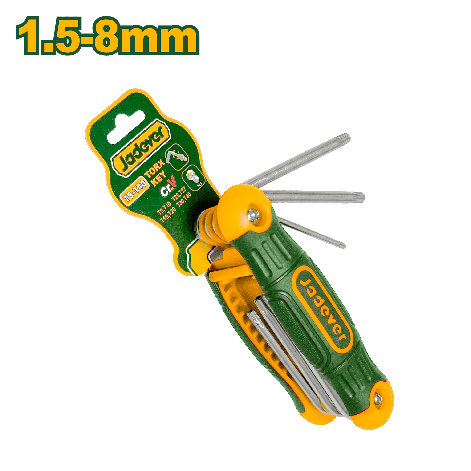 SET DE LLAVE HEXAGONAL CR-V 08PZS