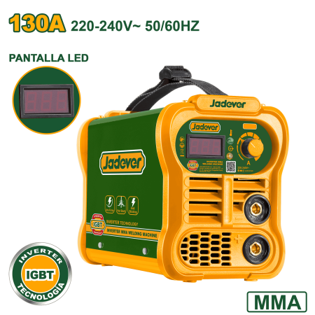 SOLDADORA INVERTER MMA 10-130A LCD:1.6-3.2MM