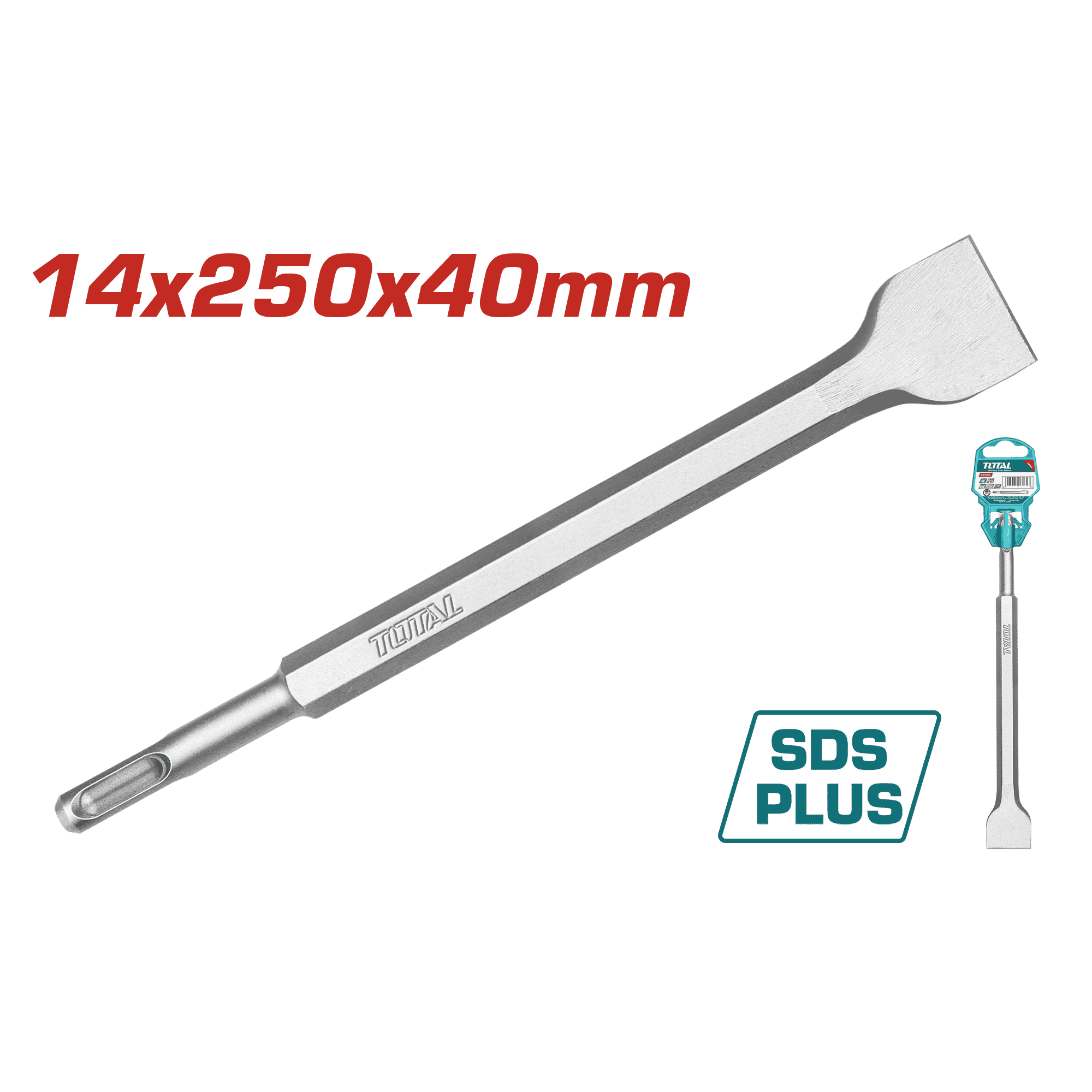 CINCEL SDS PLUS 14X250X40MM PLANO