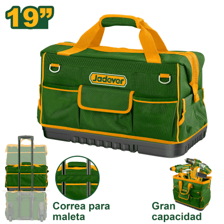 MALETIN DE HERRAMINETAS 19" 600D MAX 20KG 50X24X29CM