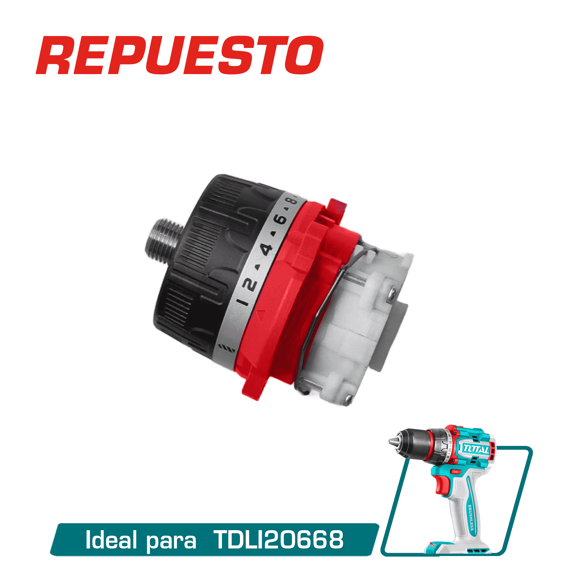 CAJA DE ENGRANAJE P/TALADRO TDLI20668