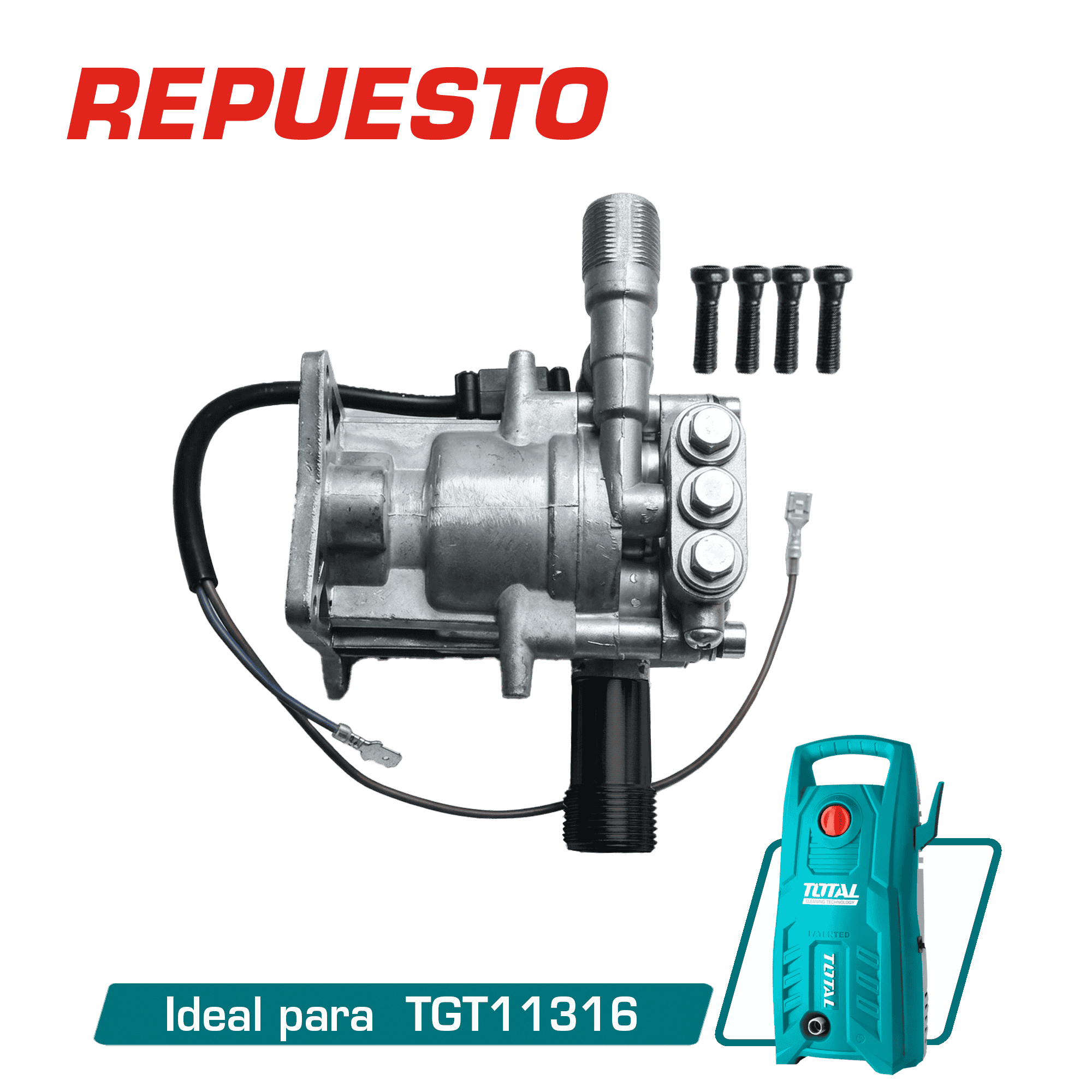 MOTOR P/LAVADORA TGT11316