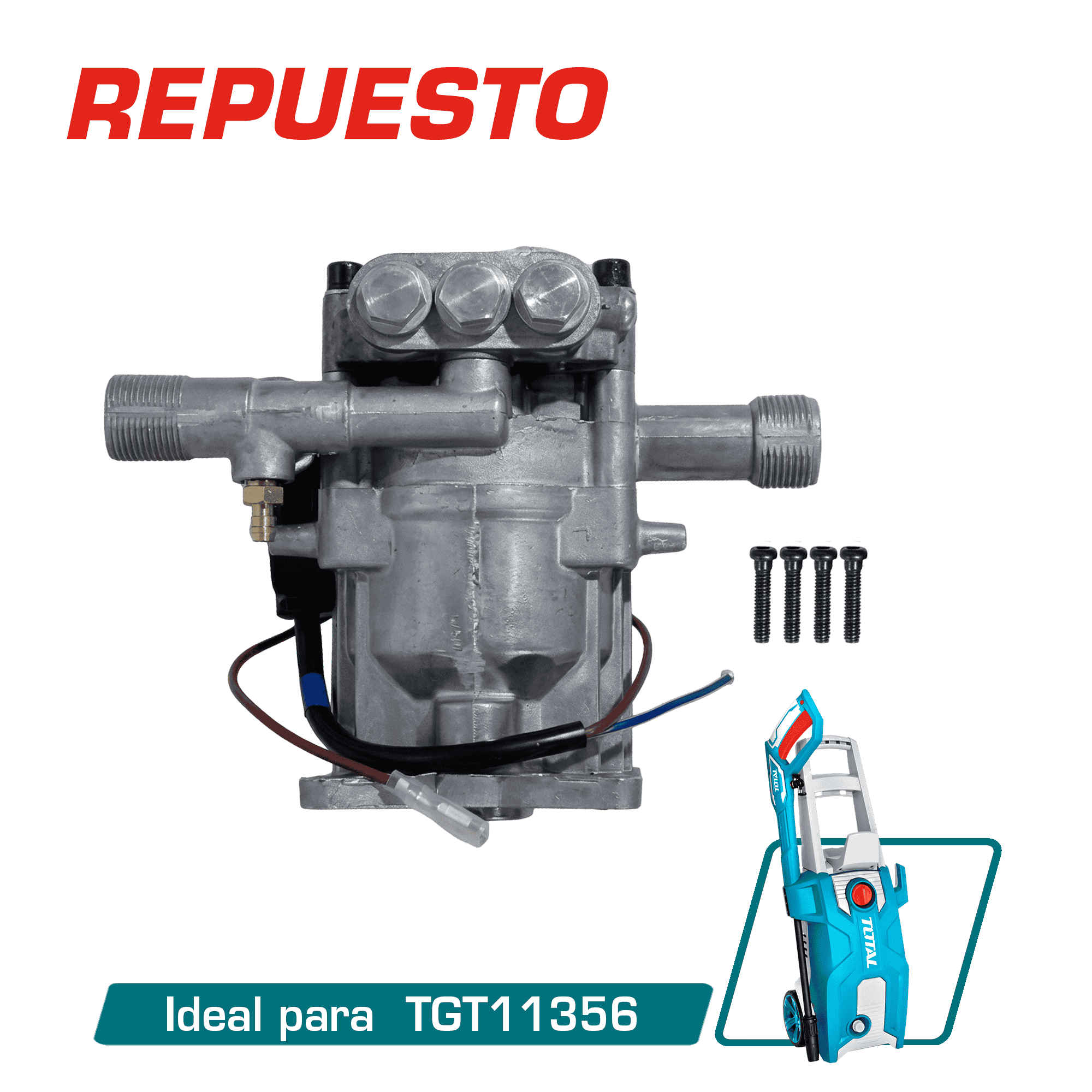 MOTOR P/LAVADORA TGT11356