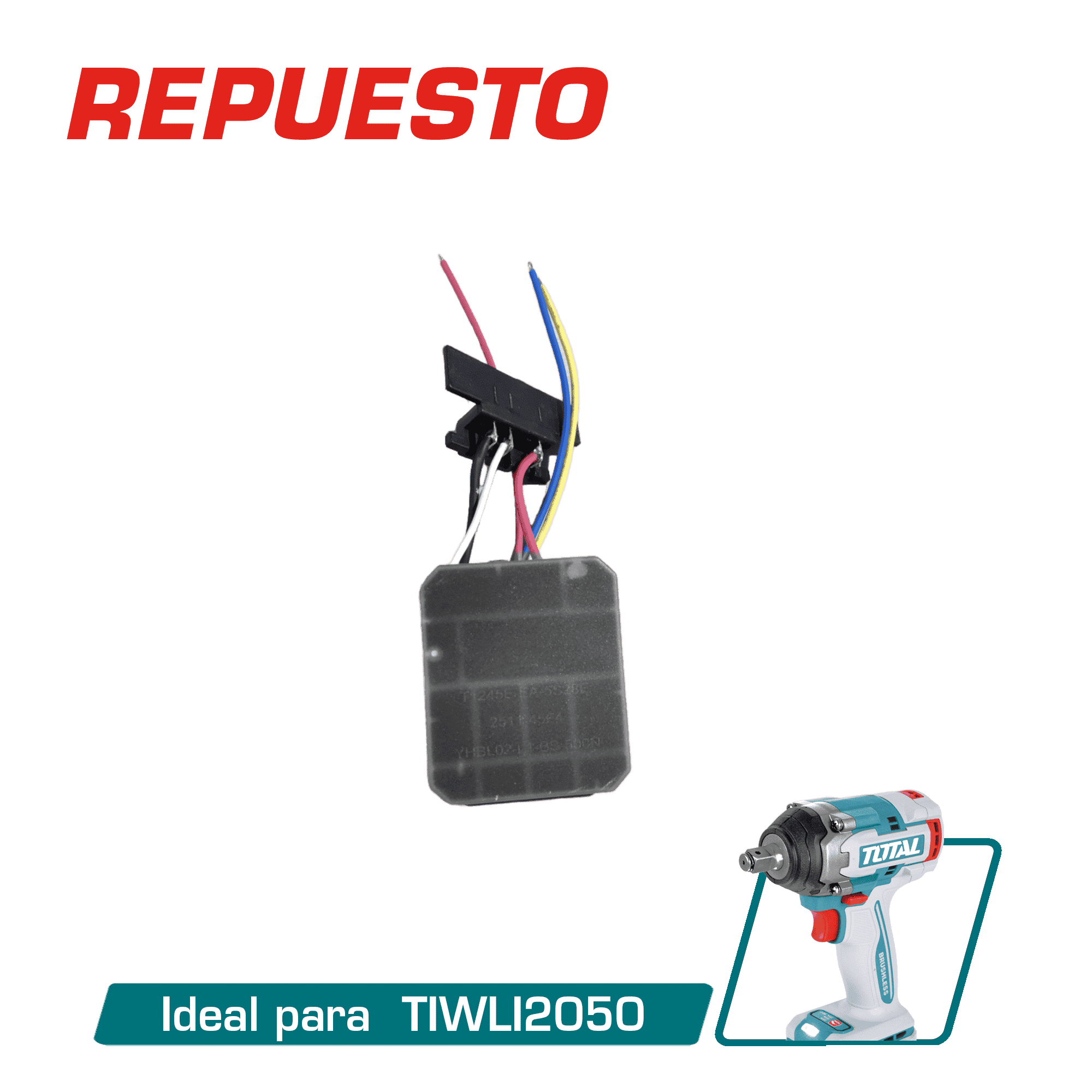 CONTRLADOR DE GANCHO 500Nm P/LLAVE DE IMPACTO TIWLI2050