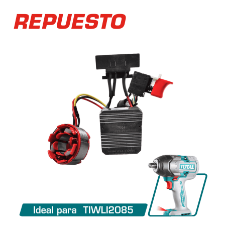 STATOR Y COMPONENTES ELECTRICOS P/LLAVE DE IMPACTO TIWLI2085