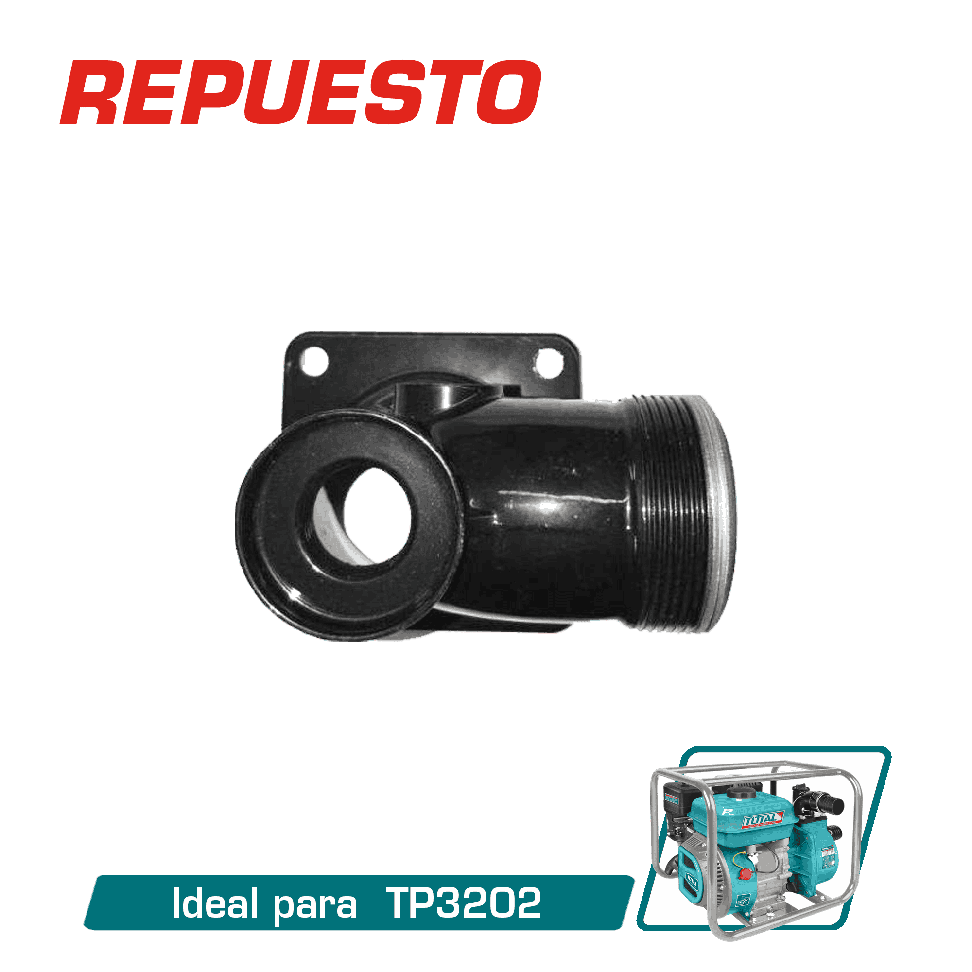 BRIDA DE SALIDA P/MOTOBOMBA TP3202