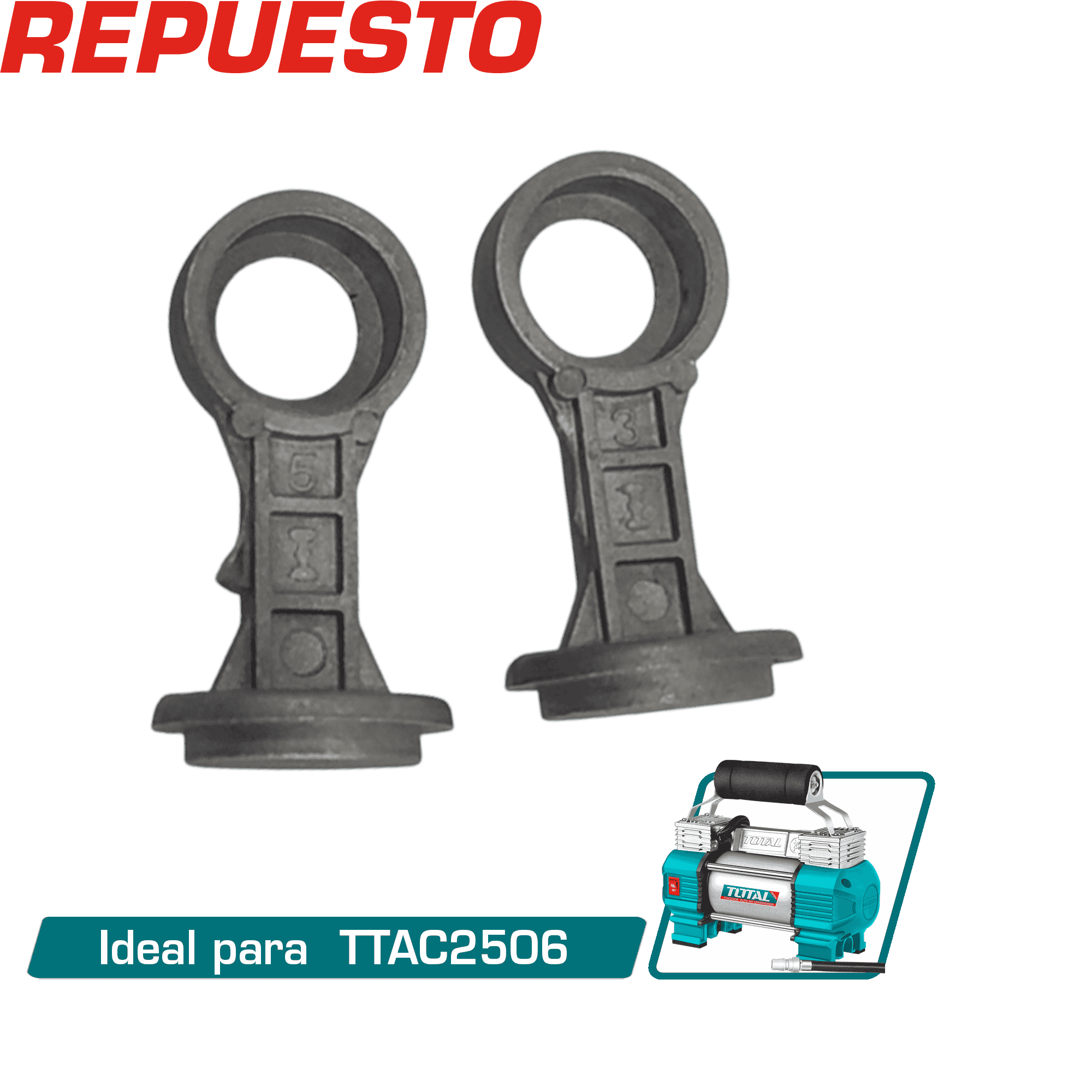 BIELA DE CONECXION P/ MINICOMPRESORA TTAC2506