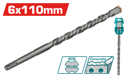 BROCA SDS PLUS 06 X 110MM INDUSTRIAL